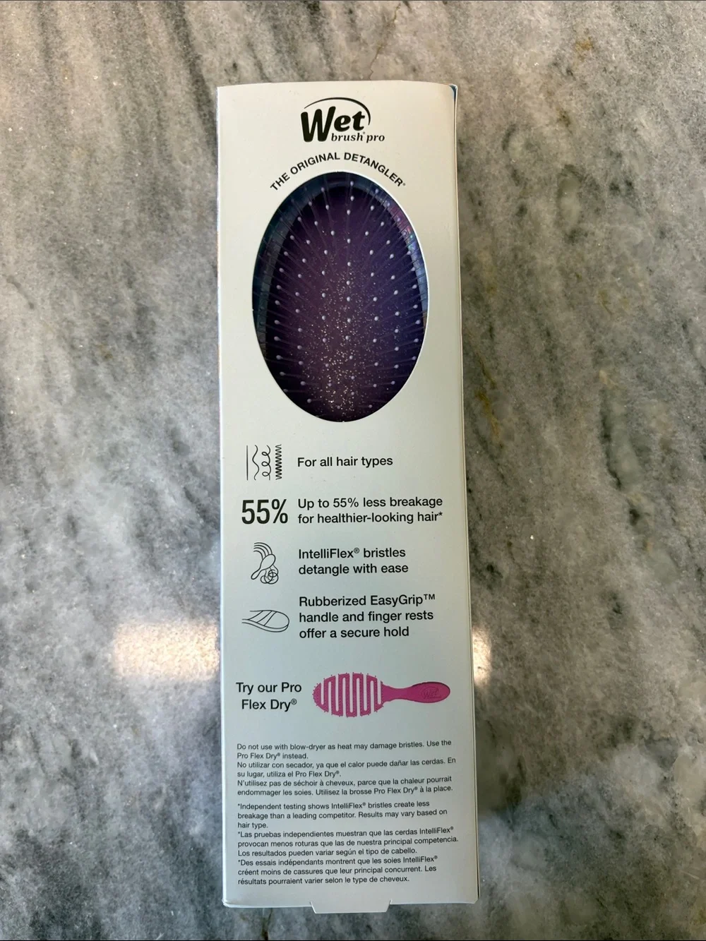 Wet Brush Pro Detangler Limited Edition - Purple Multi